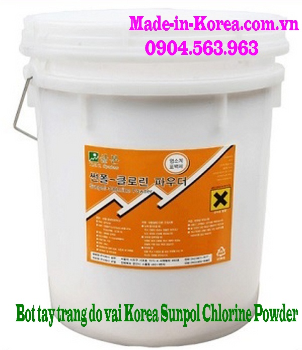 Bột tẩy trắng gốc CLor- SUNPOL CHLORINE POWDER